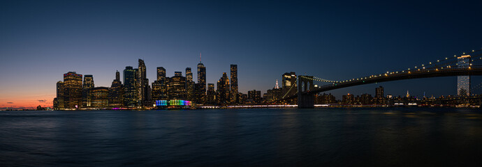 Manhattan in the Blue Hour