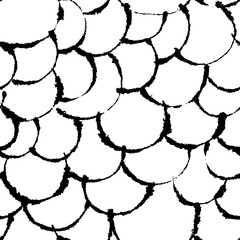 Light Fishscale Inky Pattern on Blotting Paper