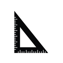 ruler, icon, vector, design, template, illustrasi, logo, flat, style, trendy, collection