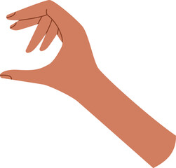 Hand Taking Gesture