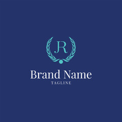 Obraz premium Wheat JR logo elegance