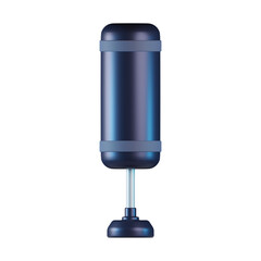 Exercise Punching Bag 3D Icon