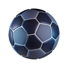 Fototapeta premium Football Equipment 3D Icon