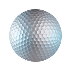 Golf Ball Equipment 3D Icon