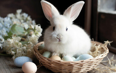 Cute easter bunny