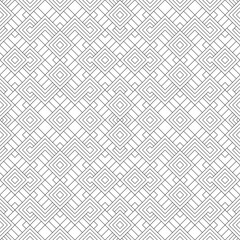 Vector seamless pattern. Modern stylish texture. Monochrome, linear abstract background.