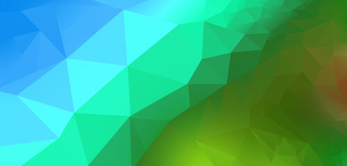 Low Poly background design, Colorful low poly pattern design