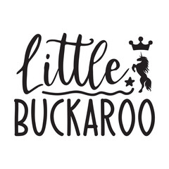 Little buckaroo SVG