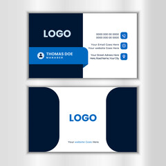 Fototapeta premium Creative and modern business card template
