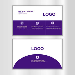 Simple & Clean Business Card template.