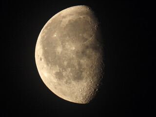 Moon in the wanning gibbous phase        