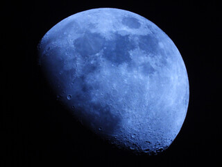 Moon in the waxing gibbous phase  