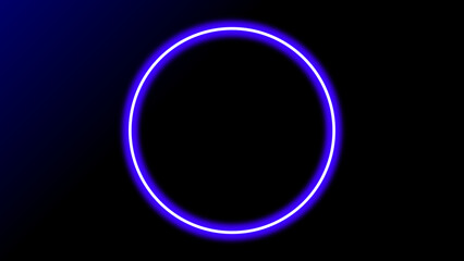 Basic shape Rectangle, triangle, circle Neon Futuristic sign frame colourful vector transparent file wallpaper	
