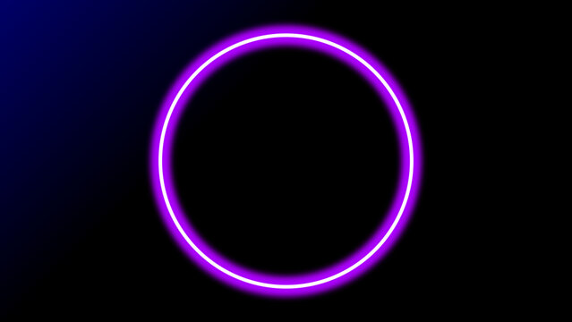 Basic shape Rectangle, triangle, circle Neon Futuristic sign frame colourful vector transparent file wallpaper	
