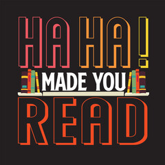 Librarian Typography T-shirt Design