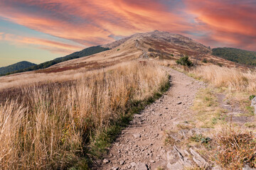 Sunset in the mountains © Mikołaj Rychter