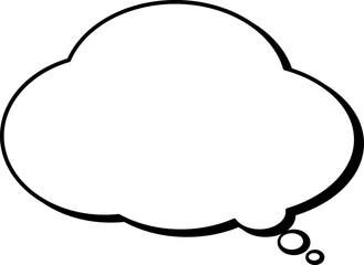 Shadow comic speech bubble. Idea box 