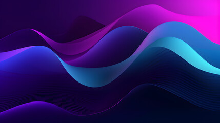 Abstract background vector lines purple pink blue