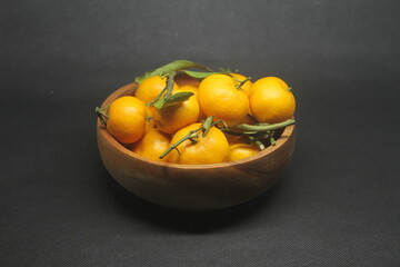 Santang oranges or small mandarin oranges are fruits that are commonly found ahead of Chinese New Year celebrations.

