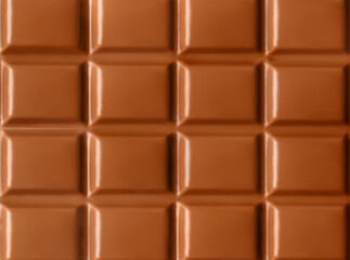 Milk chocolate as a background