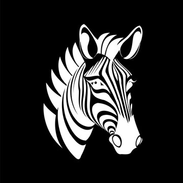 The Zebra Head Logos simple yet bold design, featuring its signature stripes created with negative space, is a memorable and confident choice for any brand seeking an iconic symbol.