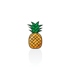 Pineapple logo vector graphics