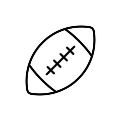 American football icon vector design templates
