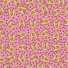 seamless pattern with background Playful alphabet letter 