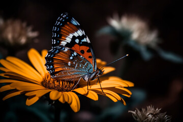 butterfly on flower