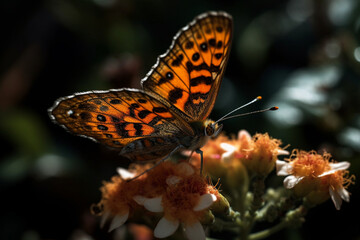 butterfly on flower