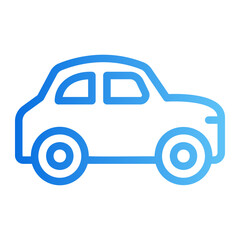 toy car gradient icon
