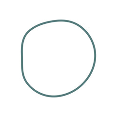 Circle Blob Outline