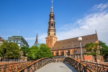 St. Katharinen church in Hamburg - 588766991