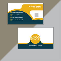 modern business card template.professional business card template. double sided business card template. creative modern name card and business card
