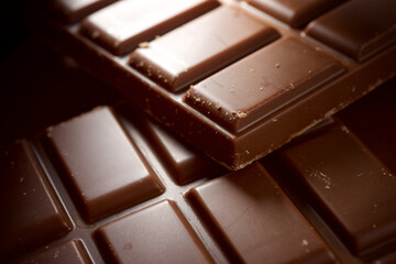 Close up of chocolate bars