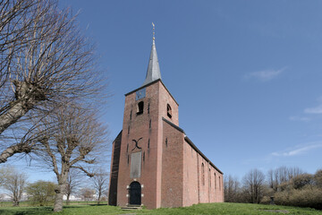 Kerk Hevekes Farmsum, Groningen province, The Netherlands
