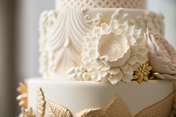 Wedding cake is the traditional cake served at wedding parties after the main meal. In modern Western culture, the cake is usually on display and served to guests during the reception.