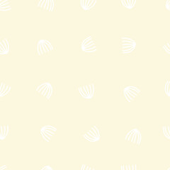 
Seamless pattern. Cute patterns with abstract plants, flowers, herbs, islands. An interesting pattern for printing on fabric, for children's and adult t-shirts, product packaging, for posters.