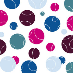 Abstract colorful background with balls. Vector illustration - 588778546