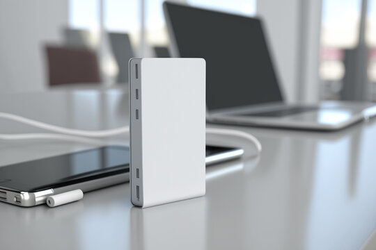Power Bank, or Banco de Energia in free translation, is a portable battery that fits in your purse and often in your pocket, so you can take it with you wherever you go and keep your gadgets.