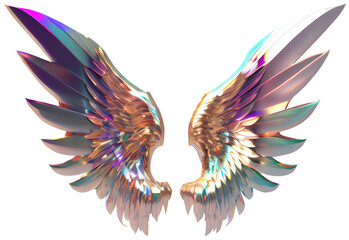 Fototapeta premium angel wings. Generative Ai 
