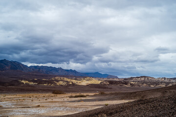 landscape with sky and clouds