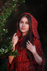 portrait of a woman in dress