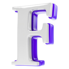 Letter 3D Render