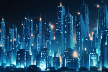 Energy-Positive City: Futuristic Metropolis Powered by Buildings