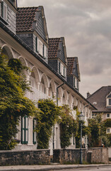 Gebäude in der Margarethenhöhe in Essen