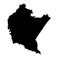 Fototapeta premium Subcarpathian Voivodeship map, province of Poland. Vector illustration.