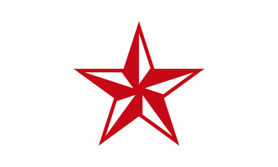 Fototapeta premium Star logo graphic design template vector image
