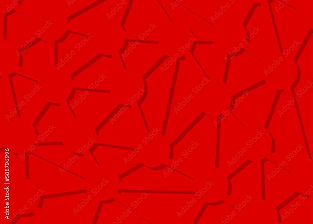 Poster abstract background with shadow pattern of interconnected dots