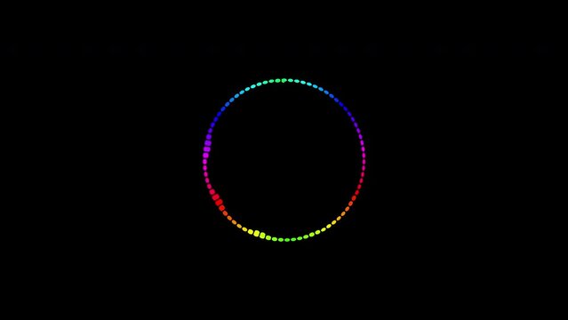 4k abstract music sound wave or audio wavefrom isolated on black background.Line digital minimalist voice and soundtrack wave equalizer.Shape line volume or speech symbol animated background.
